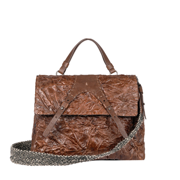 henry beguelin Postina Horse L Stropicciato Brown