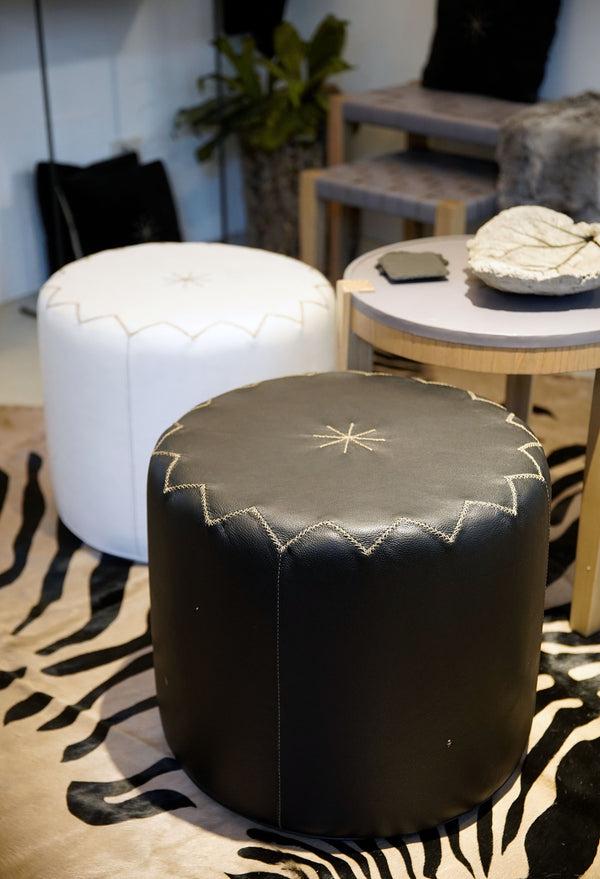 henry beguelin Pouf Dubai L Cervo Brown