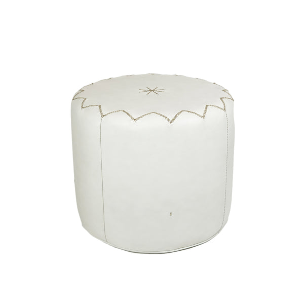 henry beguelin Pouf Dubai L Cervo White