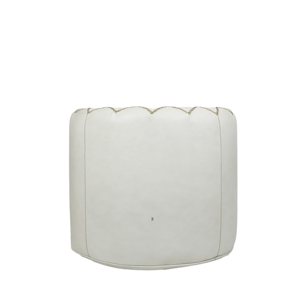 Henry Beguelin Pouf Dubai S Cervo White