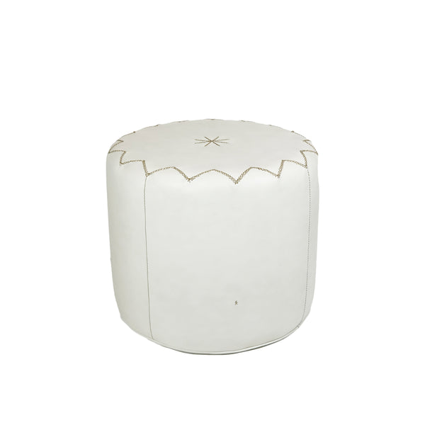 henry beguelin Pouf Dubai S Cervo White