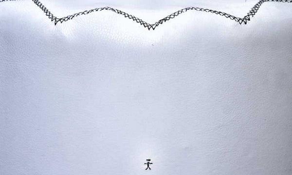 Henry Beguelin Pouf New Casablanca L Cervo White