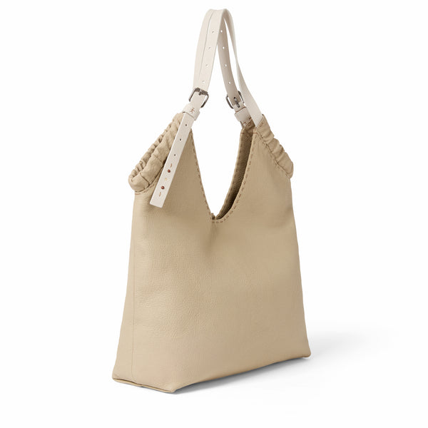 Henry Beguelin Ruched New Canotta Martellato Sand