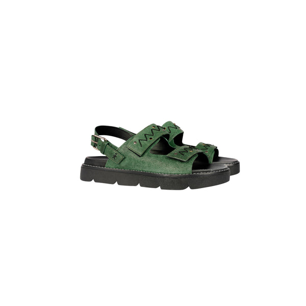 Henry Beguelin Sandal Greca Vegetal Wash Agave