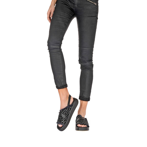 Henry Beguelin Sandal Intreccio 3D Black