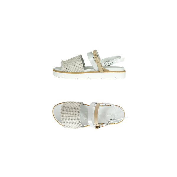 henry beguelin Sandal Intreccio Soft Chalk White
