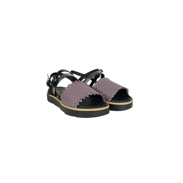 Henry Beguelin Sandal Intreccio Soft Lavender