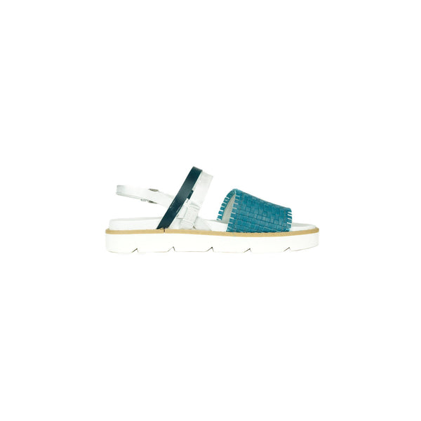 Henry Beguelin Sandal Intreccio Soft Light Blue