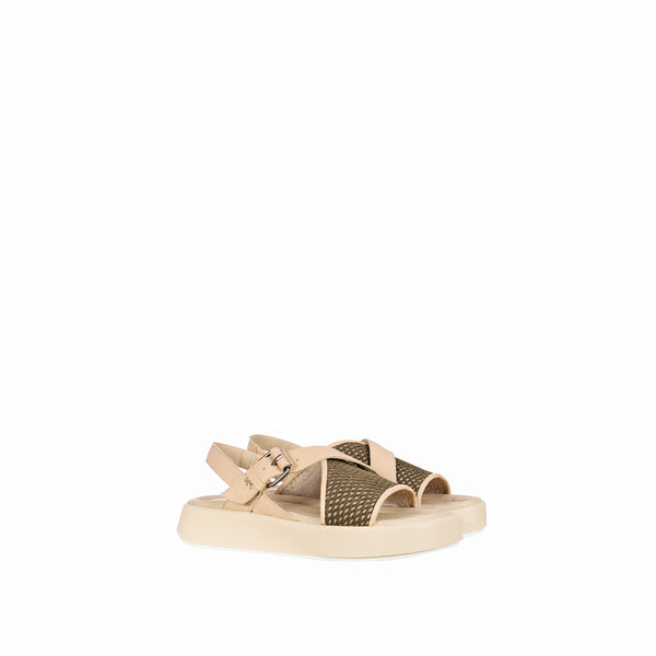 Henry Beguelin Sandal Mesh Beige