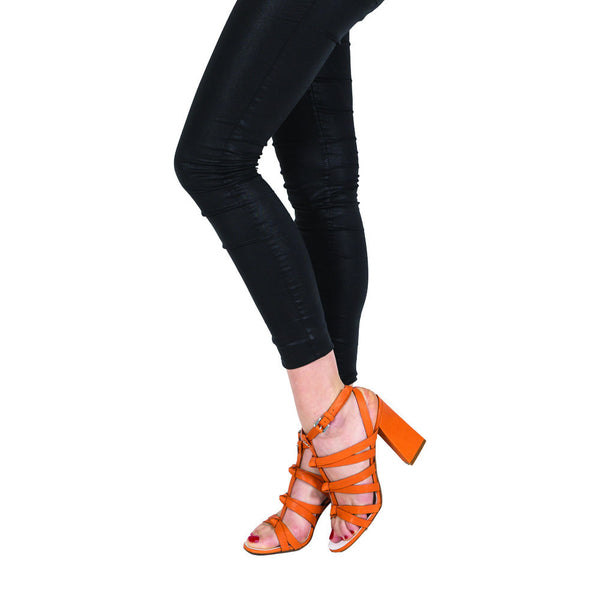 henry beguelin Sandal Nodi Ranch Arancio