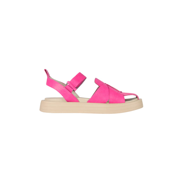 Henry Beguelin Sandal Old Iron Fuchsia