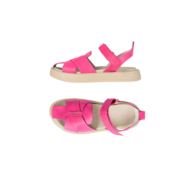 henry beguelin Sandal Old Iron Fuchsia