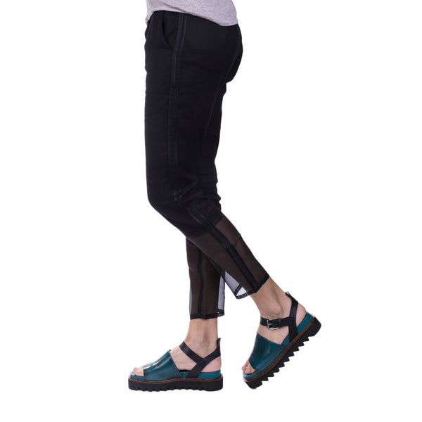 Henry Beguelin Sandal Zeppa Spazzolato Blue