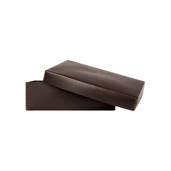 Henry Beguelin Scatola Liscia L Cuoio Brown