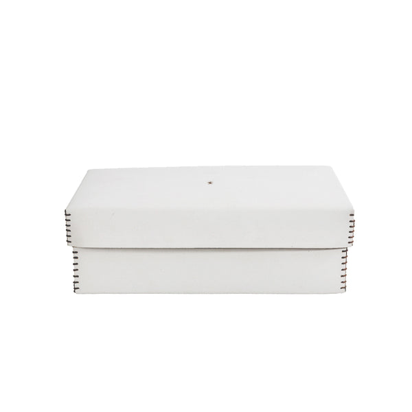 Henry Beguelin Scatola Liscia L Cuoio White