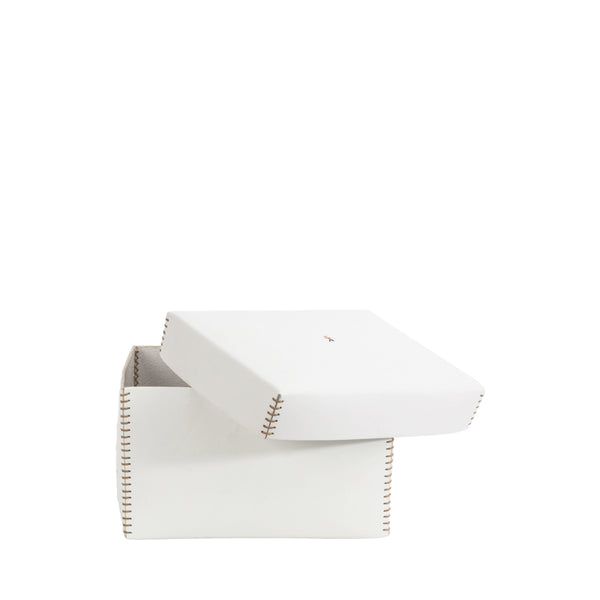 Henry Beguelin Scatola Liscia M Cuoio White