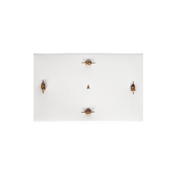 Henry Beguelin Scatola Murrine L Cuoio White