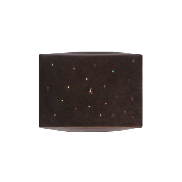 Henry Beguelin Scatola Perline M Cuoio Brown