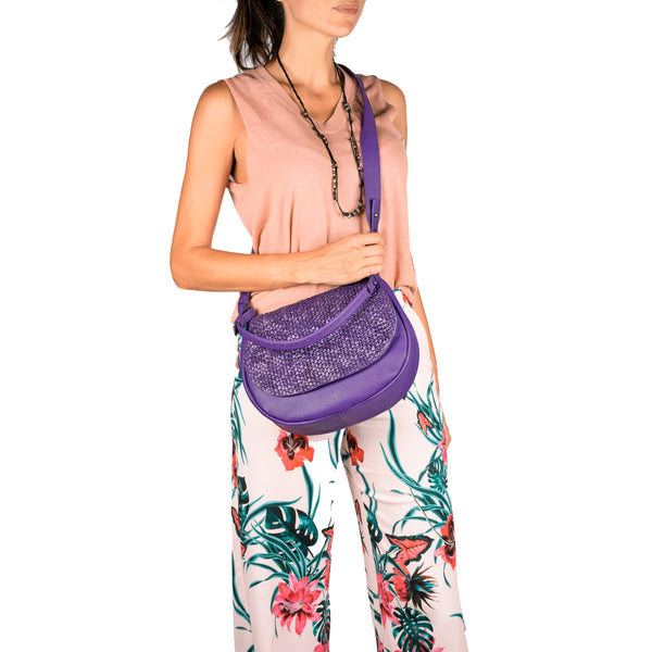 Henry Beguelin Sella M Intreccio Madreperla Purple