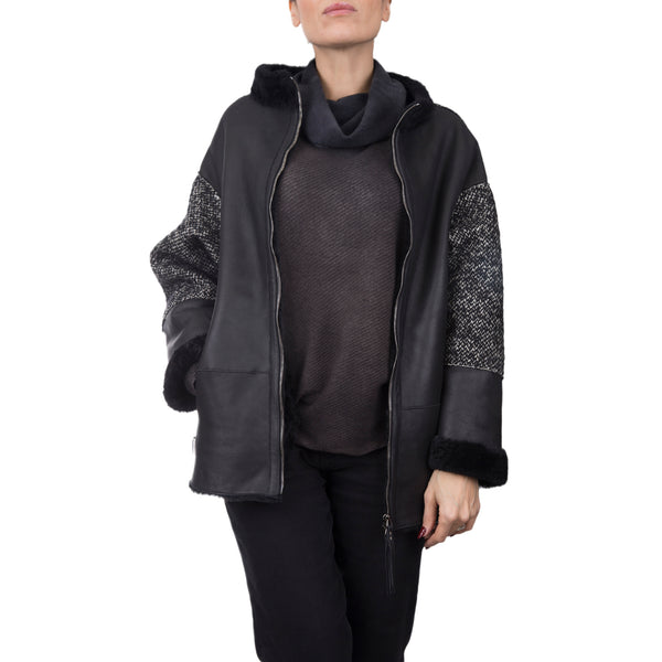 Henry Beguelin Shearling And Wool Jacket