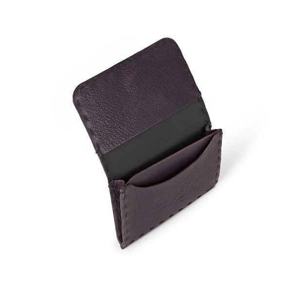 Henry Beguelin Signature Card Case Messico Purple