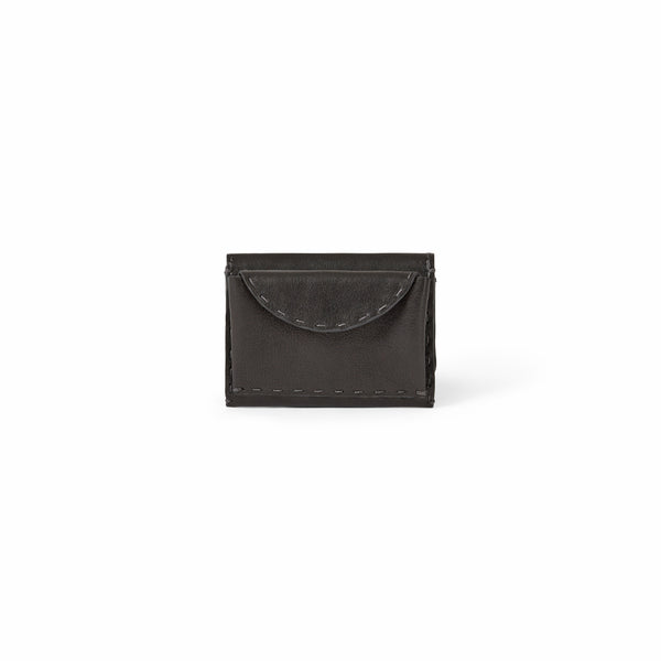 Henry Beguelin Signature Card Case Old Iron Black