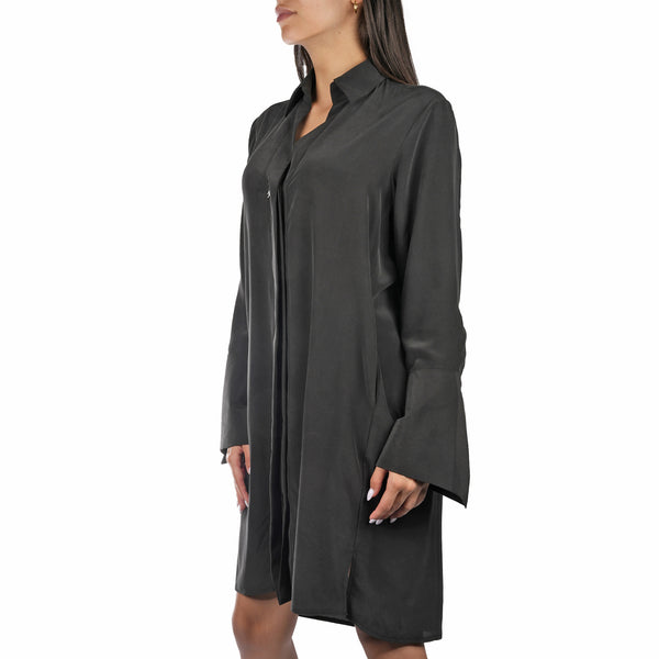 Henry Beguelin Silk Dress Black