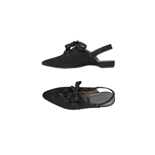 henry beguelin Slingback Lacci Suede Black