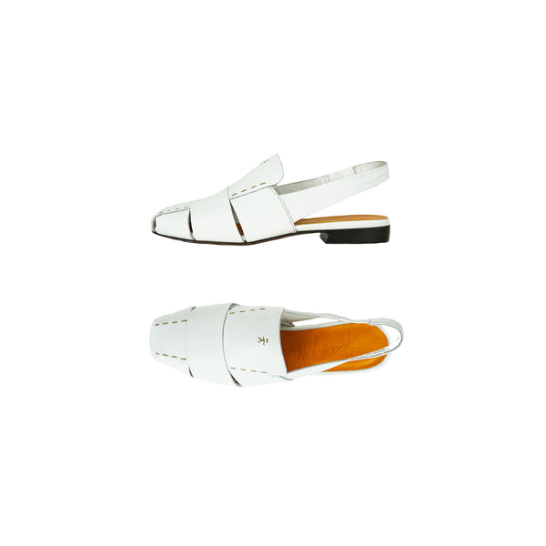 henry beguelin Slingback Mules Cervo Bianco
