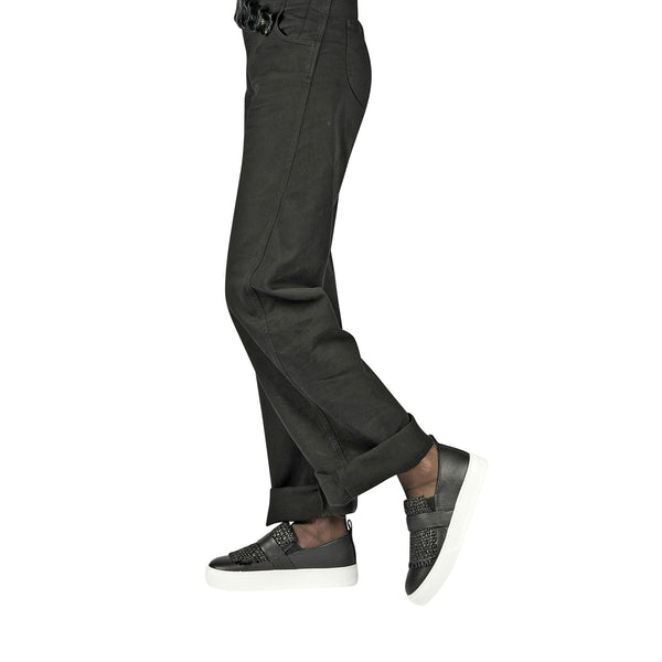 Henry Beguelin Slip On Intreccio Madreperla Black