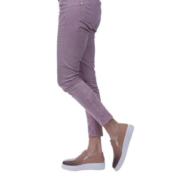 Henry Beguelin Slip On Intreccio Sfumato Fard