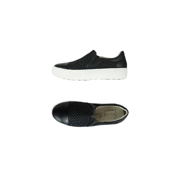 henry beguelin Slip On Intreccio Soft Black