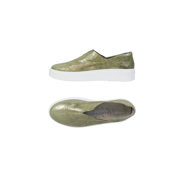 henry beguelin Slip On Metal Wash Lime