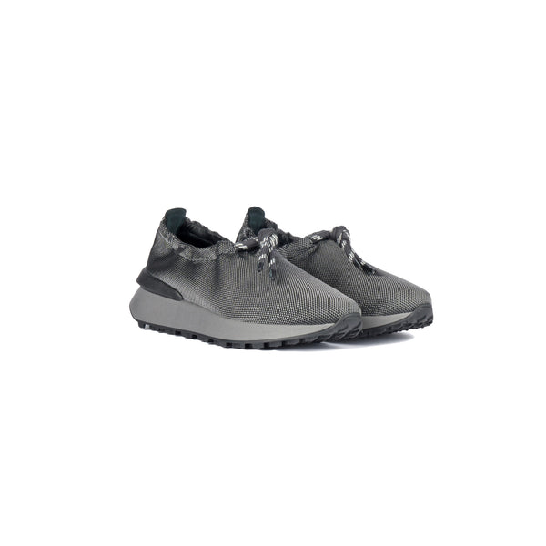 Henry Beguelin Slip On Sneaker Nylon Grey