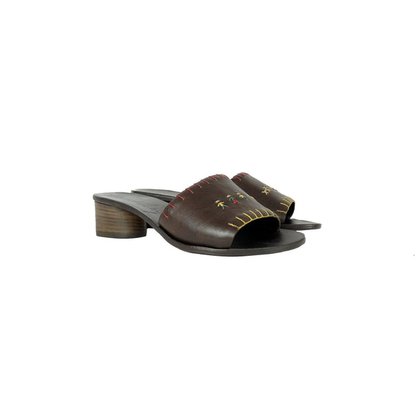Henry Beguelin Slipper Family Spinner Brown
