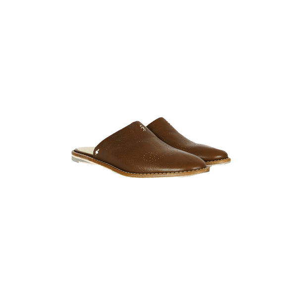 henry beguelin Slipper Lux Cognac