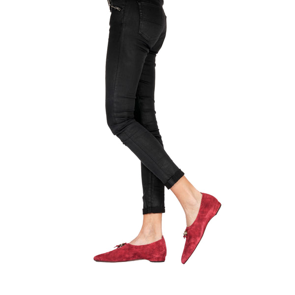 Henry Beguelin Slipper Suede Fire