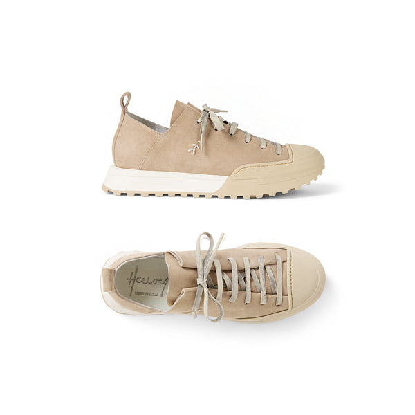 henry beguelin Sneaker Camoscio Vintage Beige