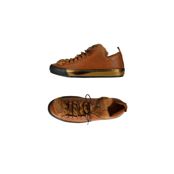 henry beguelin Sneaker Fur Messico Brandy