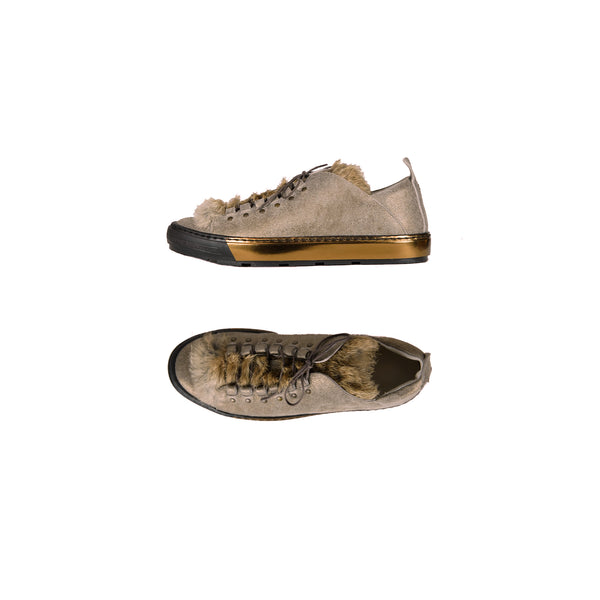 Henry Beguelin Sneaker Fur Messico Light Bronze
