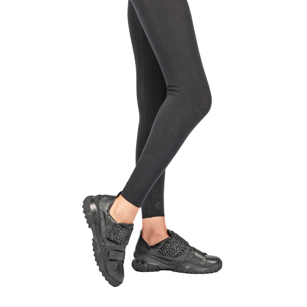 Henry Beguelin Sneaker Intreccio Madreperla Black