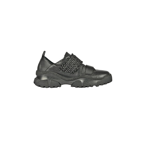 Henry Beguelin Sneaker Intreccio Madreperla Black