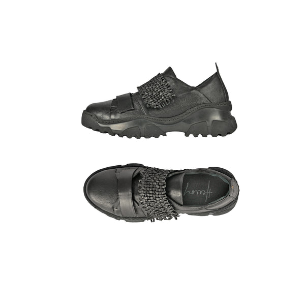Henry Beguelin Sneaker Intreccio Madreperla Black