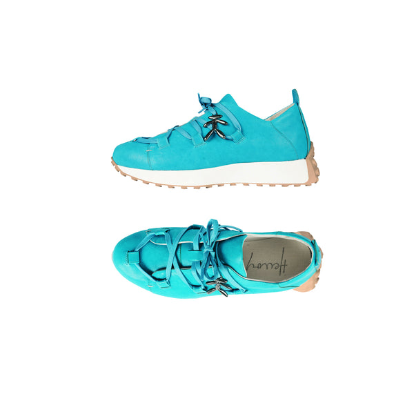 henry beguelin Sneaker Old Iron Turquoise