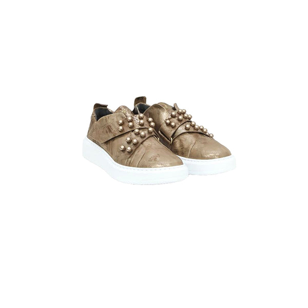 henry beguelin Sneaker Perle Metal Wash Gold