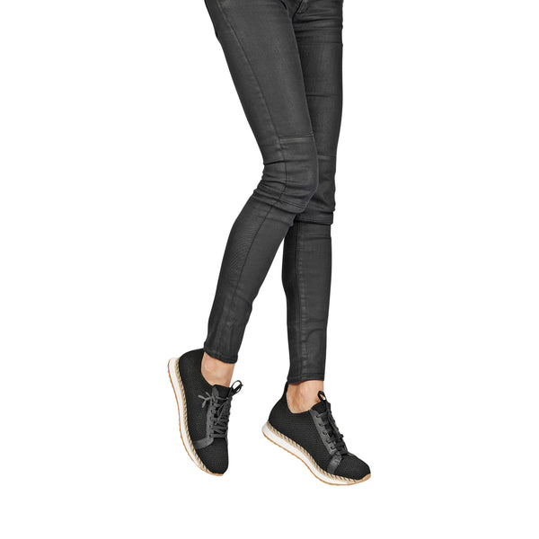 Henry Beguelin Sneaker Rete Stretch Black