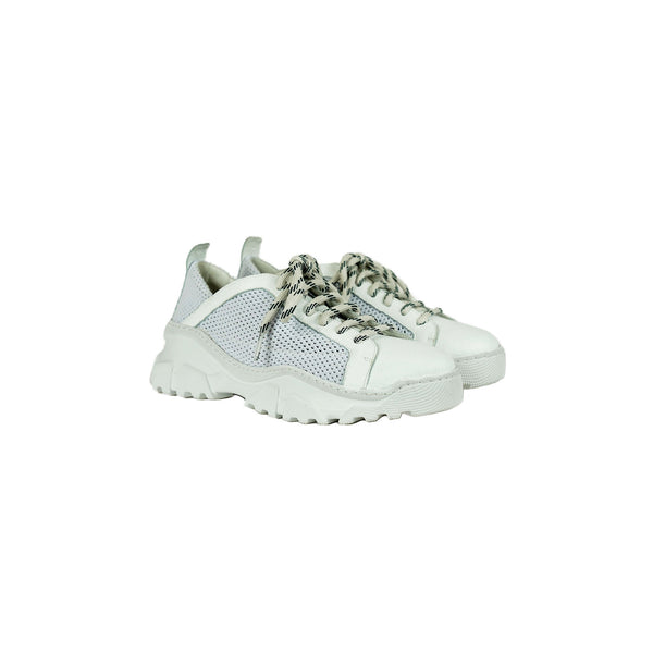 Henry Beguelin Sneaker Rete Stretch Chalk White