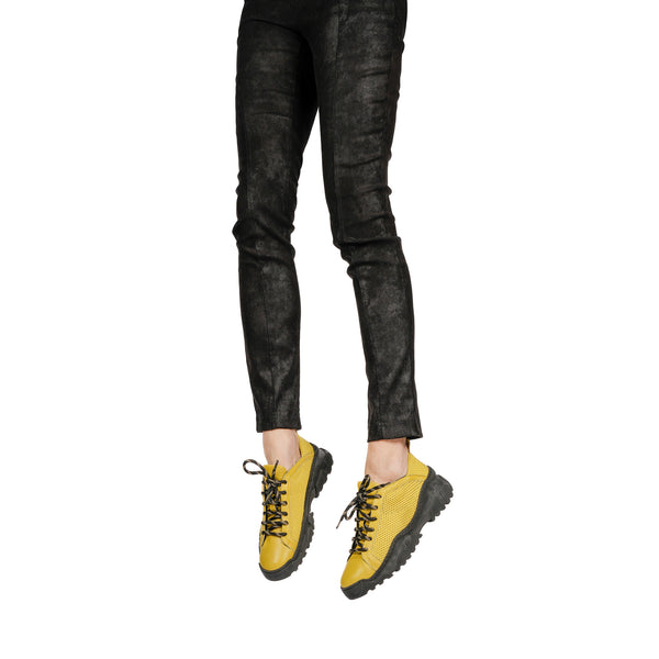 Henry Beguelin Sneaker Rete Stretch Curry