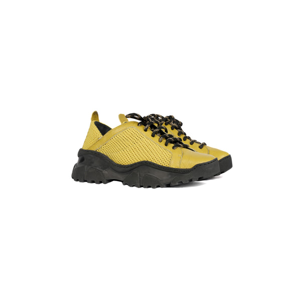 Henry Beguelin Sneaker Rete Stretch Curry
