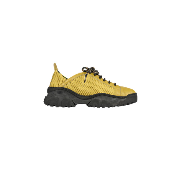 Henry Beguelin Sneaker Rete Stretch Curry